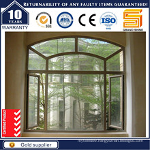 Aluminum Thermal Break Swing Aluminium Wire Netting Window with 1.4mm Thickness